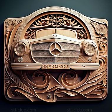 3D мадэль Mercedes Benz MB100 (STL)